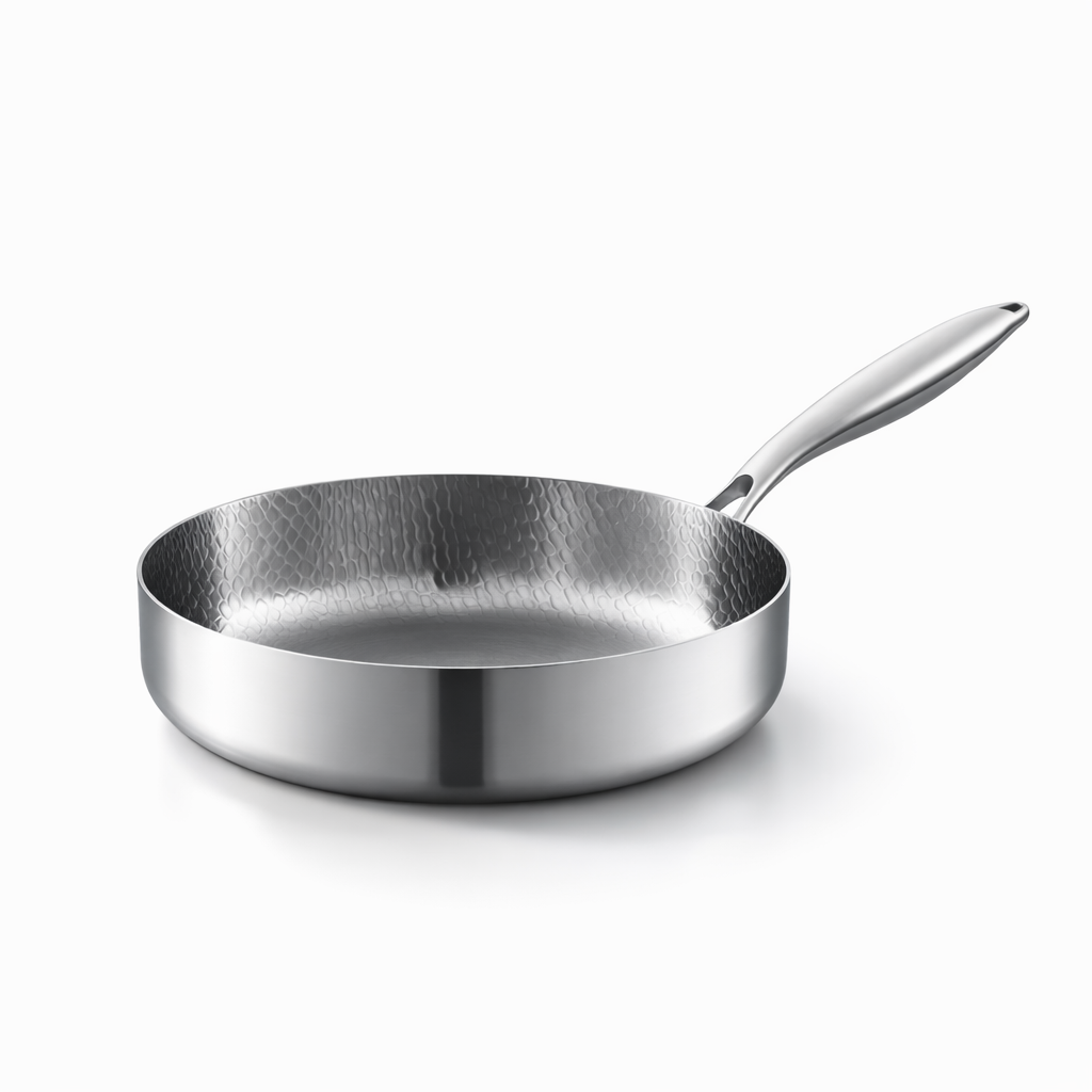 Koekenpan Roestvrij Staal 28 cm | Kitchen4You