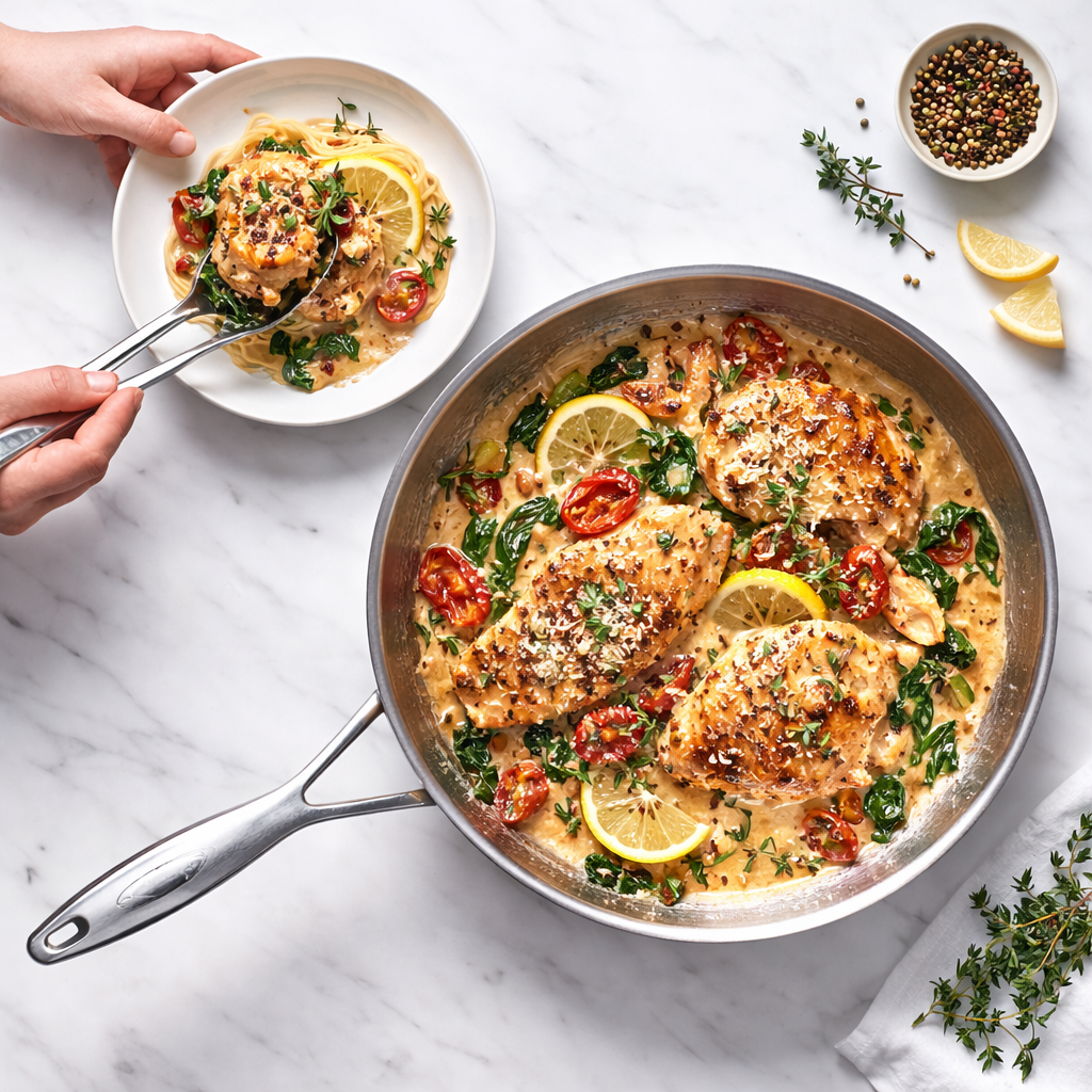 Koekenpan Roestvrij Staal 28 cm | Kitchen4You