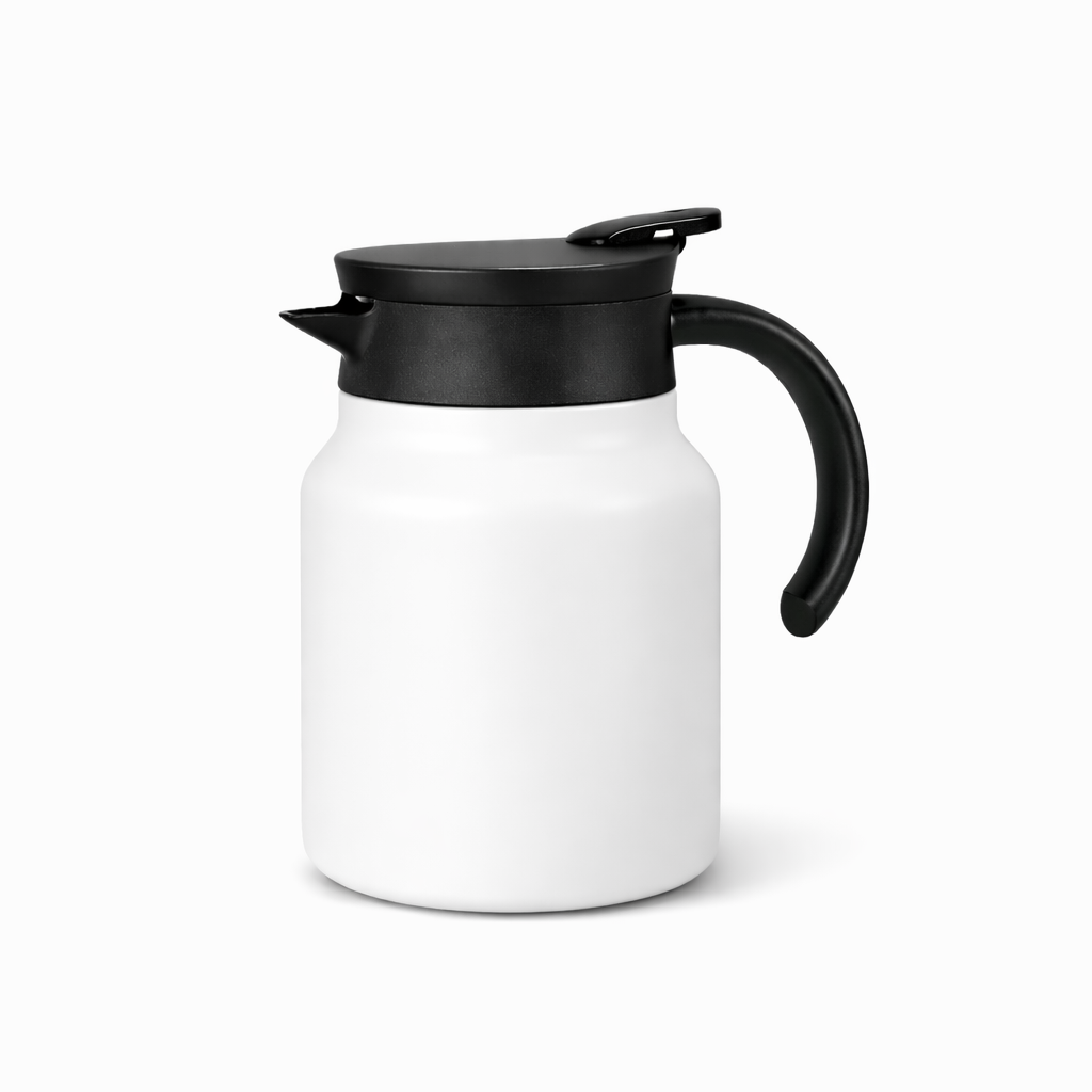 Kitchen4you | Theepot met Filter RVS Zwart 6u Warmtebehoud