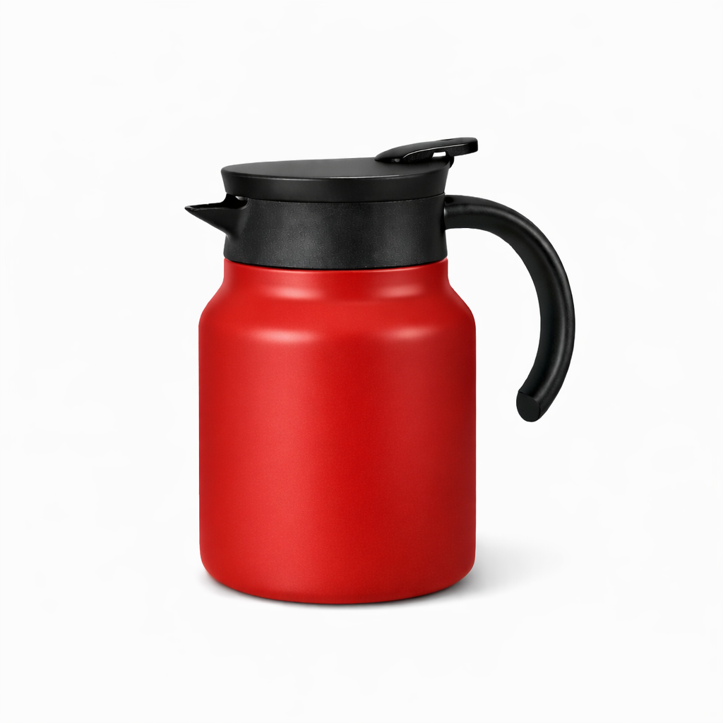 Kitchen4you | Theepot met Filter RVS Zwart 6u Warmtebehoud
