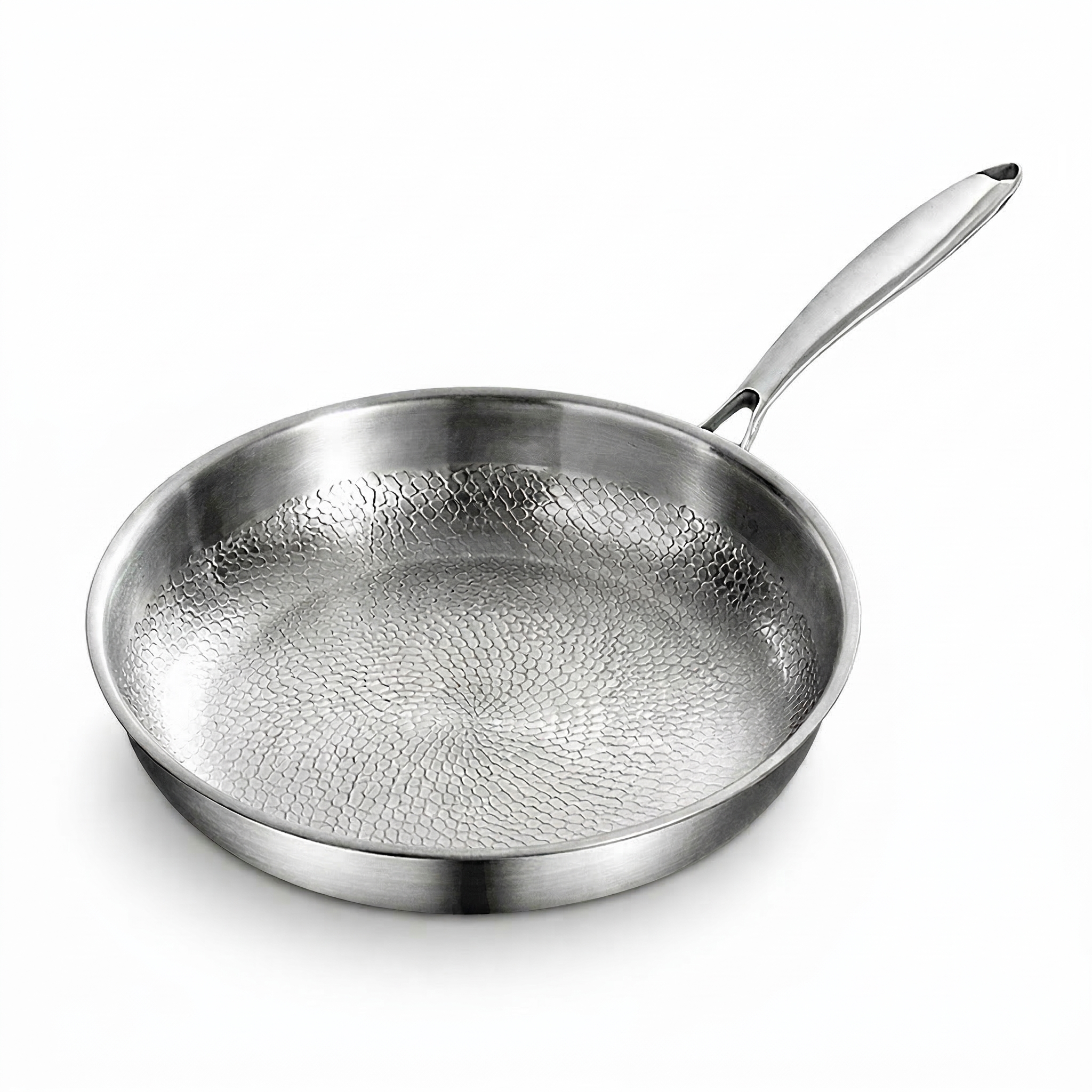 Titanium Koekenpan Gehamerd Inductie Vaatwasserbestendig