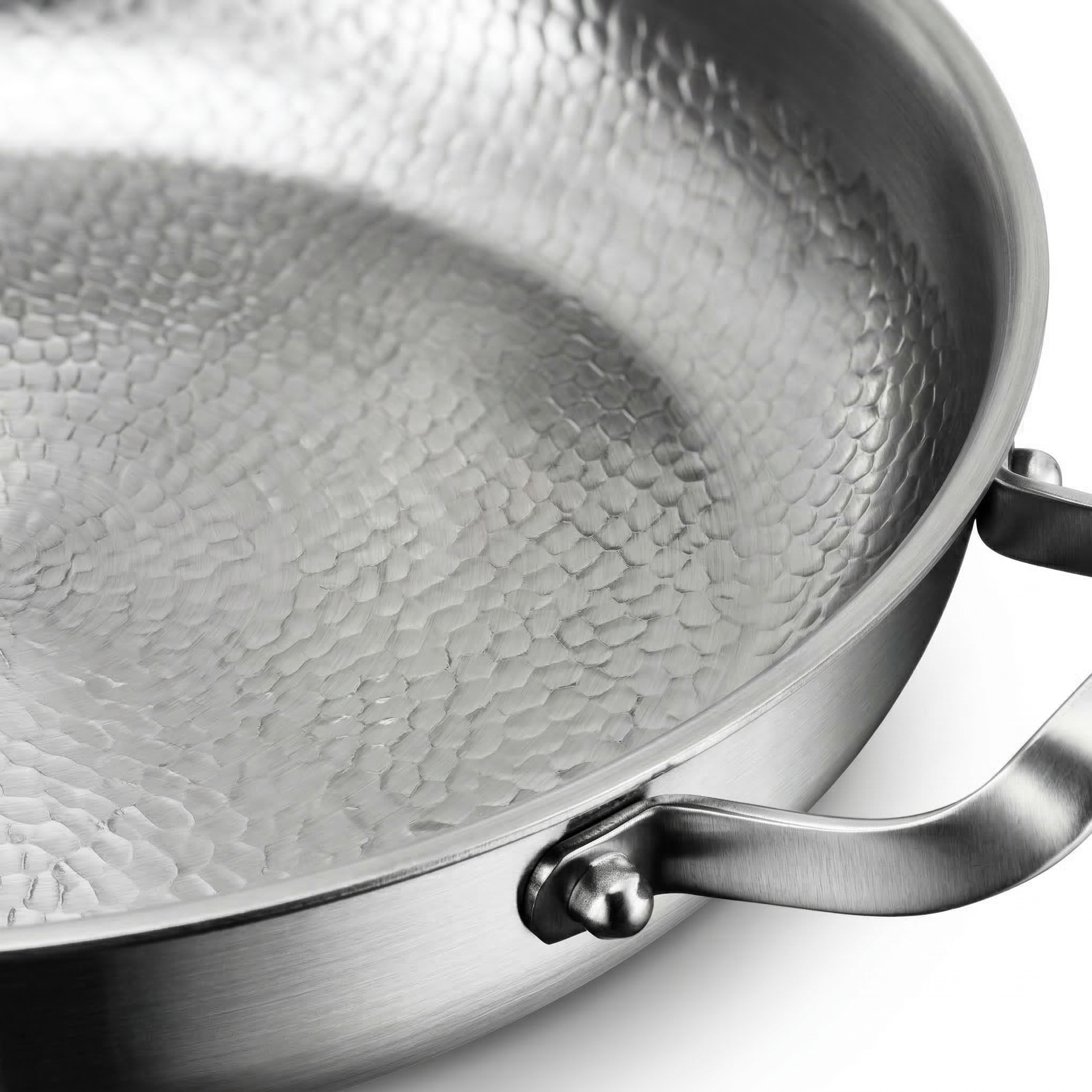 Sautépan Tweegreeps Roestvrij Staal | Kitchen4You